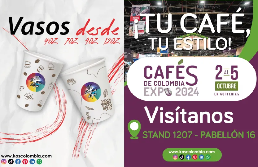 KOS Colombia Destaca en #CafésDeColombiaExpo KOS Colombia Destaca en #CafésDeColombiaExpo