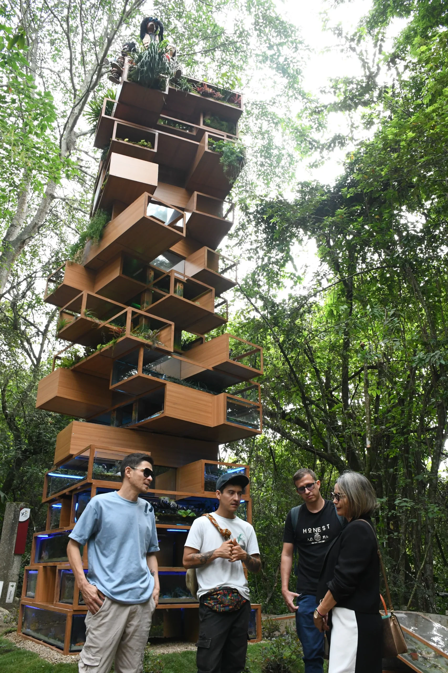 Biodiversity Jenga Llega al Jardín Botánico.