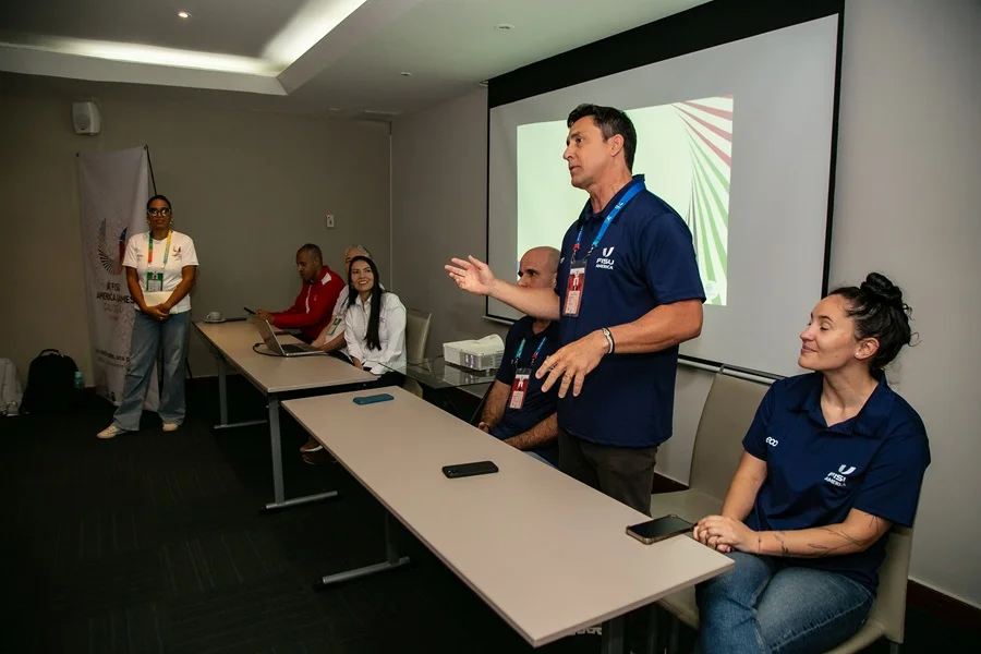 Bienvenida a los FISU América Games.