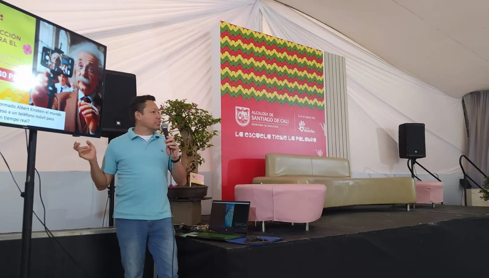 @gustagamo en la FILCALI 2024
