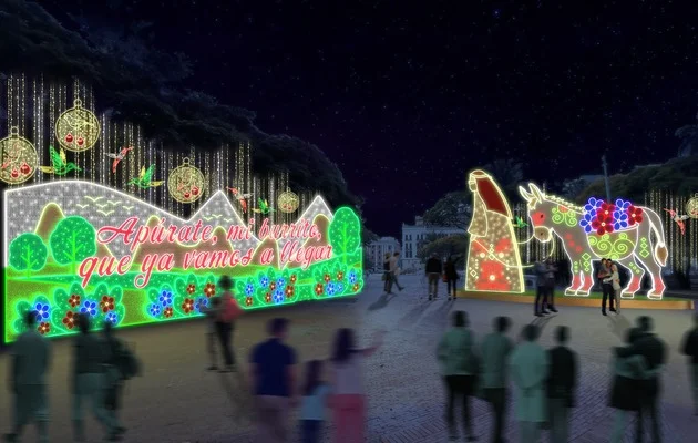 Alumbrado Navideño 2024 en Cali.