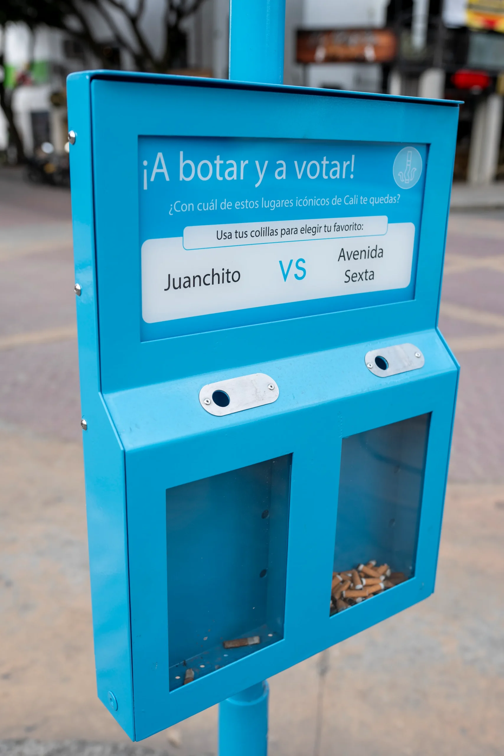 CALI NO ES UN CENICERO y tú tampoco.