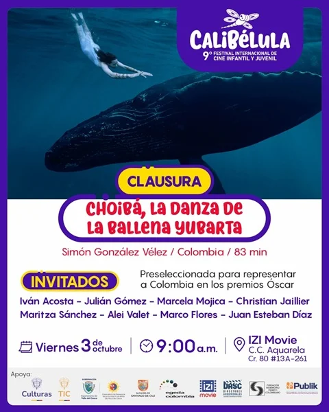 Ballena Yubarta Clausura Festival Calibélula